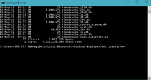 How to Delete and Rebuild Icon Cache in Windows 10