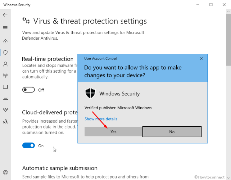 How to Disable / Enable Virus & Threat Protection in Windows 10