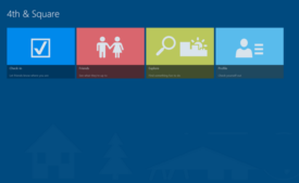 windows 8 foursquare app