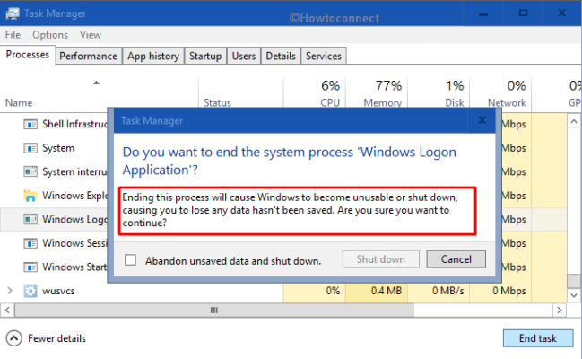 Winlogon exe память не может быть